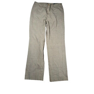 John Varvatos Pants Mens Sz 32x30 Trousers Made in Italy Dressy Cotton Tan Plaid